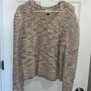 Universal thread cap sleeve knit sweater